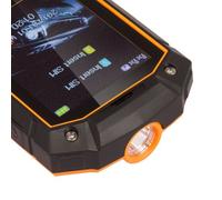 Téléphone Incassable Dual SIM Mobile Antichoc Waterproof IP68 Orange YONIS