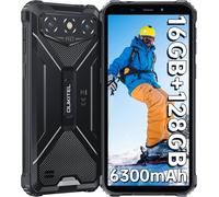 Telephone Portable Incassable OUKITEL G3 16GB+128GB Écran 6"" 6300mAh Smartphone Robuste Android 14 13MP Dual 4G SIM/GPS Noir