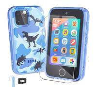 Téléphone intelligent pour enfants, écran tactile de 8,9 cm pour enfants de 3, 4, 5, 6, 7, 8, 9 ans, téléphone éducatif pour tout-petits avec double caméra, jeu vidéo d'apprentissage ABC, cadeau de