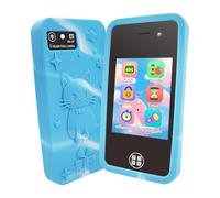 Téléphone Intelligent pour garçons,Cadeau de Noël et d'anniversaire pour Filles de 3 à 10 Ans,téléphone Portable,écran Tactile de 3 Pouces,Jouet d'apprentissage pour Tout-Petits avec Double caméra