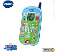 Vtech Peppa Pig Phone Spanish Version Multicolore Enfants