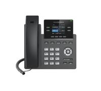 Grandstream Téléphone IP GRP2612P - 2 lignes, écran TFT, PoE - Noir