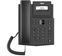 Téléphone IP Fanvil X301G - Noir - Mains libres - Technologie IP