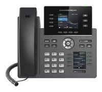 Grandstream Networks GRP2614 téléphone fixe Noir 4 lignes TFT Wifi