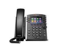 Poly VVX 411 - Téléphone VoIP - (conférence) à trois capacité d'appel - SIP, RTCP, RTP, SRTP, SDP - 12 lignes