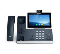 Yealink Téléphone VoIP SIP-T58W Pro caméra CAM50 – Bluetooth, 10 parties, gris classique