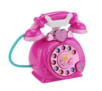 Téléphone Jouet - Faire Semblant De Jouer Au Téléphone | Téléphones Fixes Filaires, Les Font Semblant De Jouer Au Télé-phone, Téléphones À Cadran Simulé Avec Musique Et Narration Pour Garçons