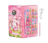 Téléphone jouet, téléphone portable, pliable, jouet de coloriage rechargeable, pour , garçons, filles, cadeau, maison, voyage, vacances