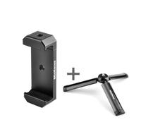 téléphone kit vlog - Mini trépied pliable, bâton de Selfie, monopode pour téléphone Zhiyun Smooth Q 4 X DJI OSMO Mobile 2 3, poignée Vlog