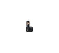 Panasonic Téléphone sans fil KX-TGC250JTB – Pour personnes âgées, Mains libres, Bloqueur d'appels