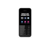 Téléphone mobile 220, Double SIM, Noir LS