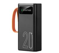 Téléphone Mobile Chargeur Solaire - Banque d'alimentation avec Panneau et Batterie Externe | pour Le Camp de randonnée Externe