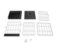 Téléphone mobile Culnflun Prison avec Timer Phones Cell Thaisons Prison Berceau de classement de smartphone Sécrontre Salle de classe Gadget de rangement de bureau (Noir et gris)