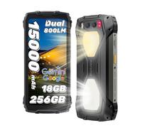 Téléphone mobile d'extérieur Blackview BV7300, jusqu'à 18 Go + 256 Go (2 To), écran 6,67'' 90 Hz, smartphone robuste 50 MP + 32 MP, 15000 mAh/45 W Black-NO Charger