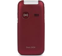 Téléphone mobile Doro 2424 - Clapet - 6,1 cm (2.4") - 3 MP - Bluetooth - 800 mAh - Gris, Argent