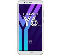 Téléphone mobile Huawei Y6 2018, Dual SIM, 4G, 16GB, couleur : or