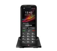 Konrow Senior 280 (Écran 2.8'' - Double Sim - Avec Station de charge) Noir