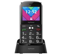 myPhone Halo C 5,59 cm (2.2") 126 g Noir Téléphone pour seniors