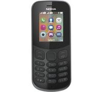 Téléphone mobile Nokia 130 Double SIM Noir Noir G