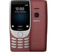 Téléphone mobile Nokia 8210 4G sans casque - Blanc - Lecteur MP3 et radio FM intégrés - Batterie 1000 mAh