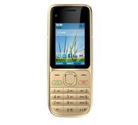 Téléphone mobile Pour Nokia C2-01 - Téléphone 3G 128 Mo couleur or