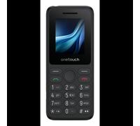 Téléphone mobile TCL OneTouch 5041 double SIM écran 1.8" caméra 0.08MP batterie 1030mAh noir pour seniors