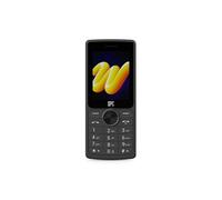 SPC Wild Cool - Téléphone Basique pour déconnexion/1er Mobile, Noir | Sans applis ni réseaux sociaux, 4G, radio FM, appareil photo, connectivité Bluetooth, écran 2,4" et prise pour écouteurs