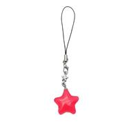 Téléphone Multicolore Lonyard Jelly Star Shape Pendant Pendant Keychain Anti-Lost Phones Chains Phone Phone Stracts STAPS ACCESSORY