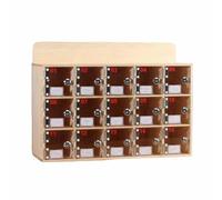 Téléphone mural en acrylique avec 30 emplacements pour clés et appareils - Idéal pour les salles de t les bureaux - Solution sécurisée pour 25 appareils