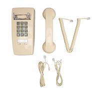 Téléphone Mural Gearwell, téléphone Fixe à câblage décoratif avec contrôle de Volume, téléphone rétro étanche pour Le Bar à la Maison Utilisation