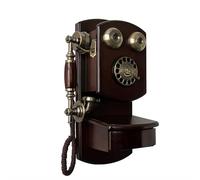 Téléphone Mural rétro à Cadran Rotatif, Vieux téléphones Fixes Antiques pour la Maison, téléphone Mural Filaire Vintage, Sonnerie mécanique puissante, Convient pour Le Salon, l'éco