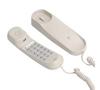 Téléphone Mural TC-990, Mini-téléphone Fixe de Bureau Classique pour Hôtel, Maison, Bureau, Etc., Puce Intelligente Vocale Intégrée et Système Anti-Interaction, Rend Le Son Plus Clair