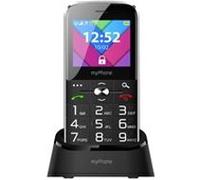 Téléphone Halo C Interface Simplifié Appareil Photo Noir