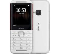 Téléphone Nokia 5310 Double Sim Blanc et Rouge - Réseau 2G - Batterie amovible de 1 200 mAh