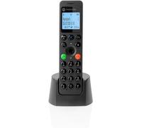 - Téléphone Numérique Sans Fil Dot201, Haut-Parleur Mains Libres, Blocage D'Appels, 100 Contacts Avec Nom Et Répertoire Téléphonique, Noir