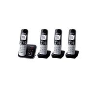 Téléphone numérique sans fil - PANASONIC - KXTG6824FRB - Répondeur - 120 numéros - LCD