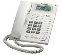 Panasonic KX-TS880 Identification de l'appelant Blanc - téléphones (Haut-parleur, 50 entrées, Identification de l'appelant, Blanc)