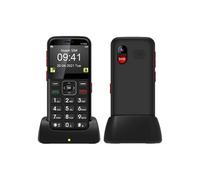 Téléphone Portable 4G Pour Seniors Écran 2.31 Pouces Batterie 1800mAh Avec Base De Charge Noir YONIS