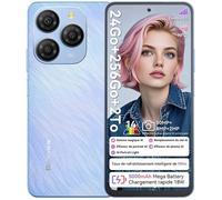 Téléphone Portable 5G Blackview Shark 9 NFC (8+16)Go RAM 256Go ROM Android 14 6.67"" 50MP 5000mAh Dual SIM - Bleu