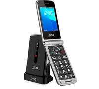 Téléphone portable à clapet - SPC - Prince 4G - 4G - Bouton SOS - Grandes touches - Noir
