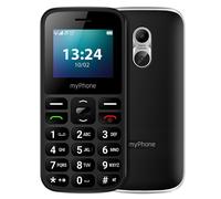 téléphone à Touches Simples myPhone Halo A LTE 4G Volte Touche SOS, Batterie spacieuse 800mah jusqu'à 7 Jours avec Une Seule Charge, 128mb Double SIM Drive, téléphone idéal pour Les Seniors