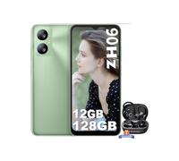 Téléphone portable A52 Pro 6,517 12Go+128Go 5180mAh Android 13 Vert avec Ecouteur Bluetooth Airbuds 60