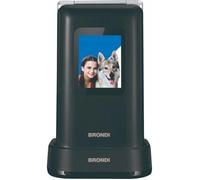 Brondi Téléphone numérique Amico Prezioso 4,5 cm (1,77") Noir Métallique