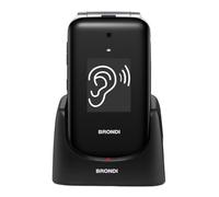Brondi Amico Supervoice Noir Tasto Sos Affichage 2.8" Volume Élevé Dual Sim