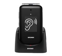 Brondi Téléphone pour seniors Amico Supervoice écran 7,11 cm (2,8") Noir