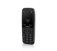 Panasonic KX-TF400EXB Téléphone à Touches 4G Facile à Utiliser, Volte, autonomie fiable Jusqu’à 280 Heures en Mode Veille, Charge USB-C, écran de 2,4 Pouces, Bluetooth, résistance à l’Eau IP44, Noir