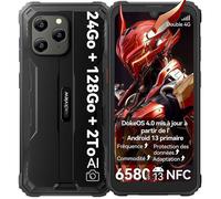 Blackview BV5300 Plus 15,5 cm (6.1") Double SIM Android 13 4G USB Type-C 8 Go 128 Go 6580 mAh Noir
