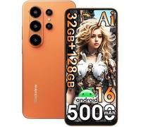 Telephone Portable Blackview WAVE 10,Android 16 Smartphone Pas Cher 4G IA Débloqué,6.88"" HD+,32Go+128Go(2To Externe),32MP+13MP