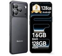 Téléphone Portable Blackview Wave 7C,Android 16 Smartphones Pas Cher,16Go(4+12)+128Go,6.56"",32MP+13MP,5000mAh,4G Dual SIM,Face ID