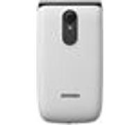 Brondi Téléphone portable Magnum 4 (2,8") Maxi écran clavier rétroéclairé Dual SIM Blanc